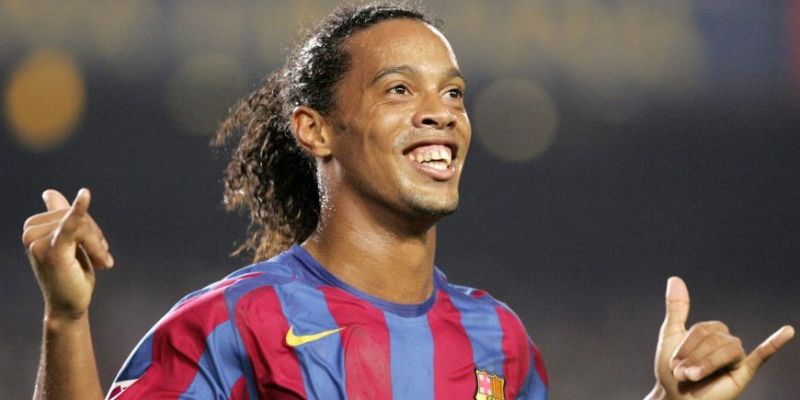 Ronaldinho cùng nụ cười tự tin